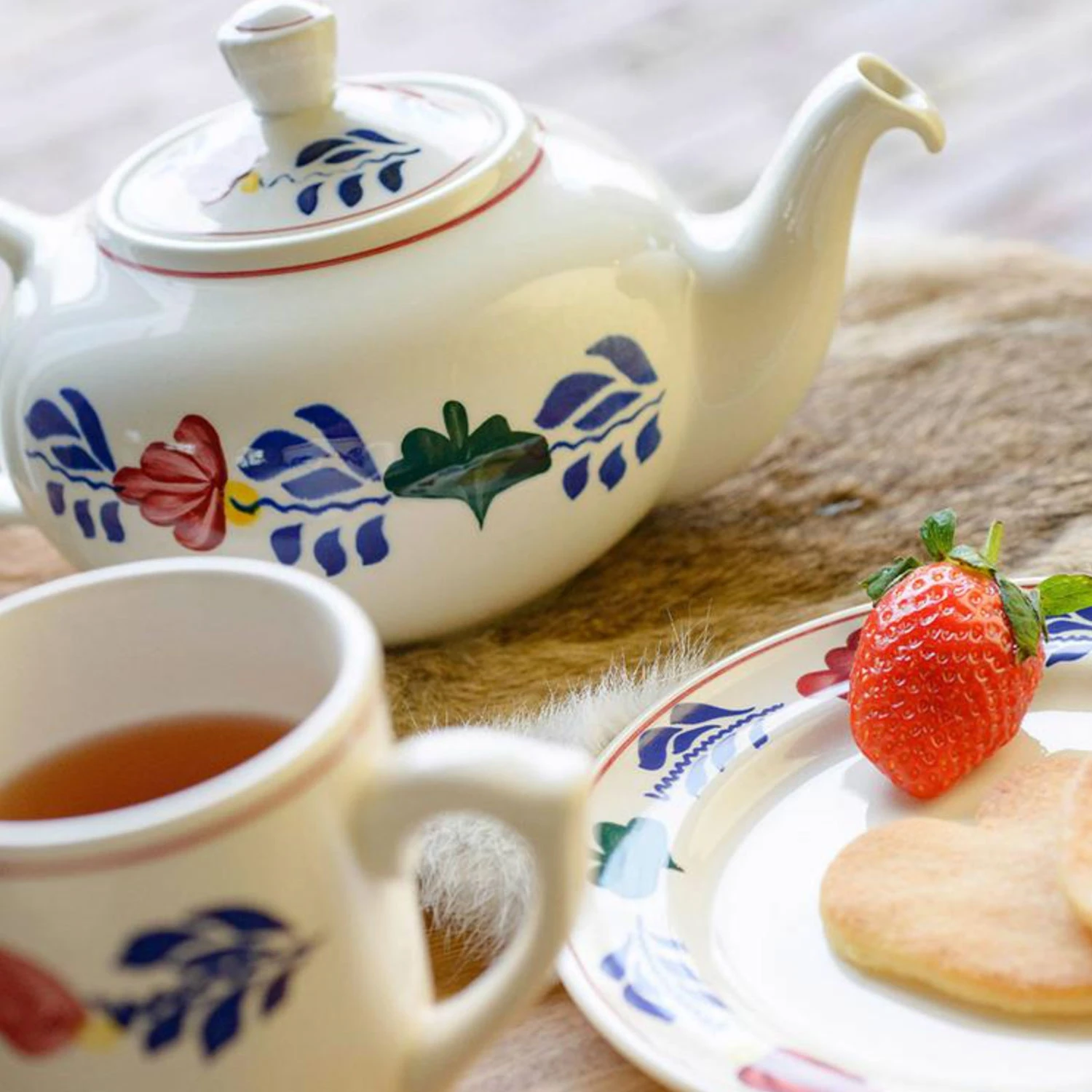 Royal Boch Boerenbont Theepot Zeeland 1,2 L 4 Royal Boch Boerenbont Theepot Zeeland 1,2 L - Afbeelding 2