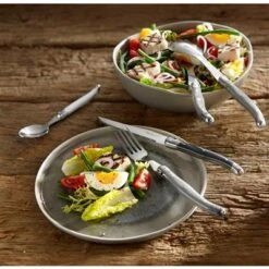 Lou Laguiole Traditioneel Salade Serveer Set 2 Delig -Winkel Voor Keukenapparatuur 101 0275 3 1 1