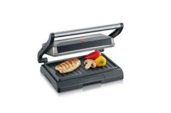 Severin Compacte Multigrill 800W Grijs MetallicKG 2394 -Winkel Voor Keukenapparatuur 101 2394 4 1