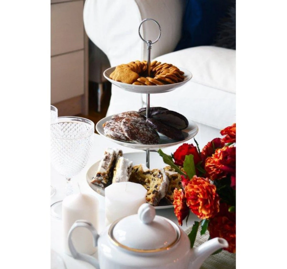 Excellent Houseware Etagere 3-laags 4 Excellent Houseware Etagere 3-laags - Afbeelding 2