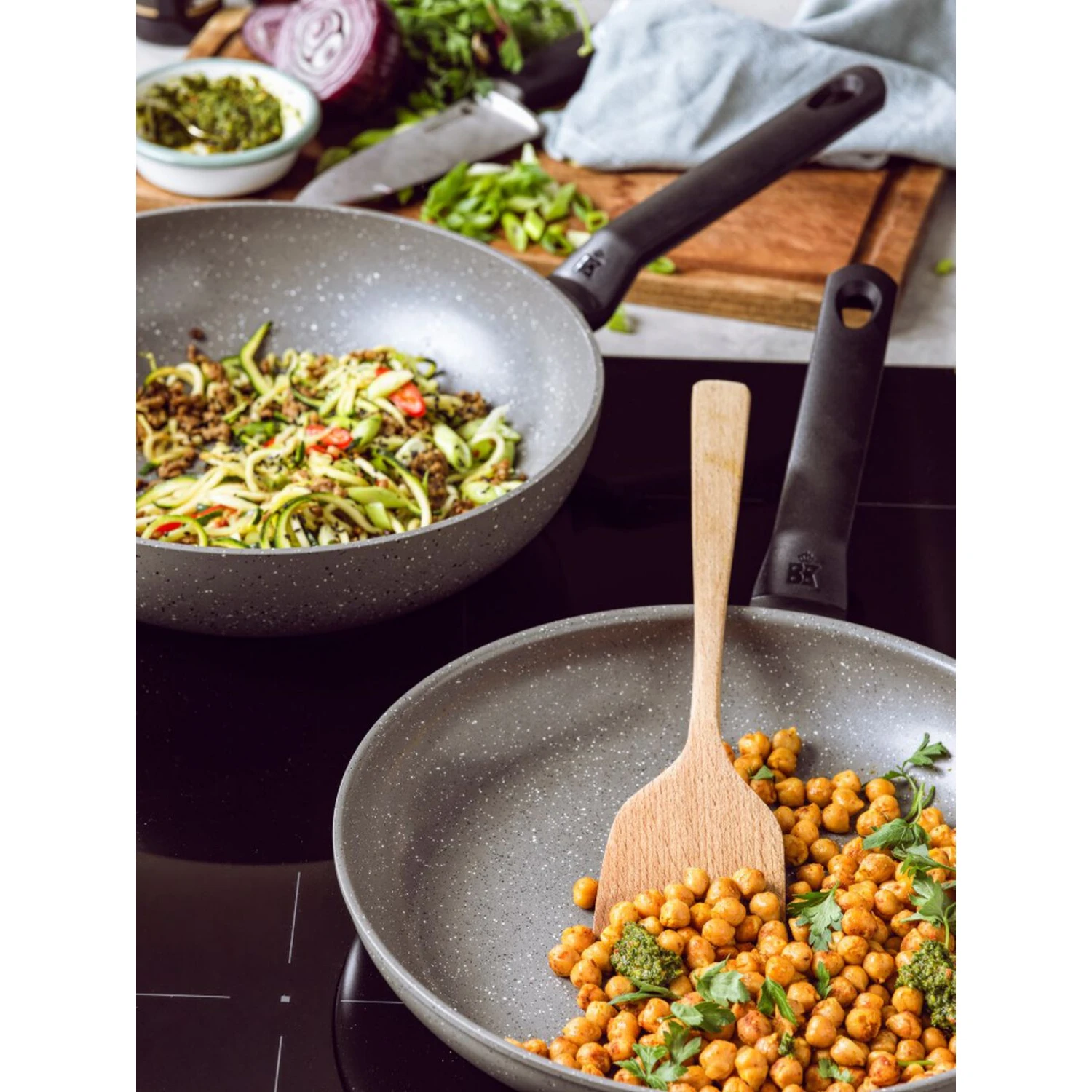 BK Granite Wokpan Ø28 Cm 9 BK Granite Wokpan Ø28 Cm - Afbeelding 7