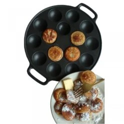 Poffertjesplaat Gietijzer 7 Poffertjesplaat Gietijzer -Winkel Voor Keukenapparatuur 102 0093 3 1