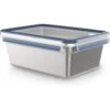 Tefal Masterseal RVS Vershouddoos Rechthoek 3.0 L -Winkel Voor Keukenapparatuur 104 0710 1