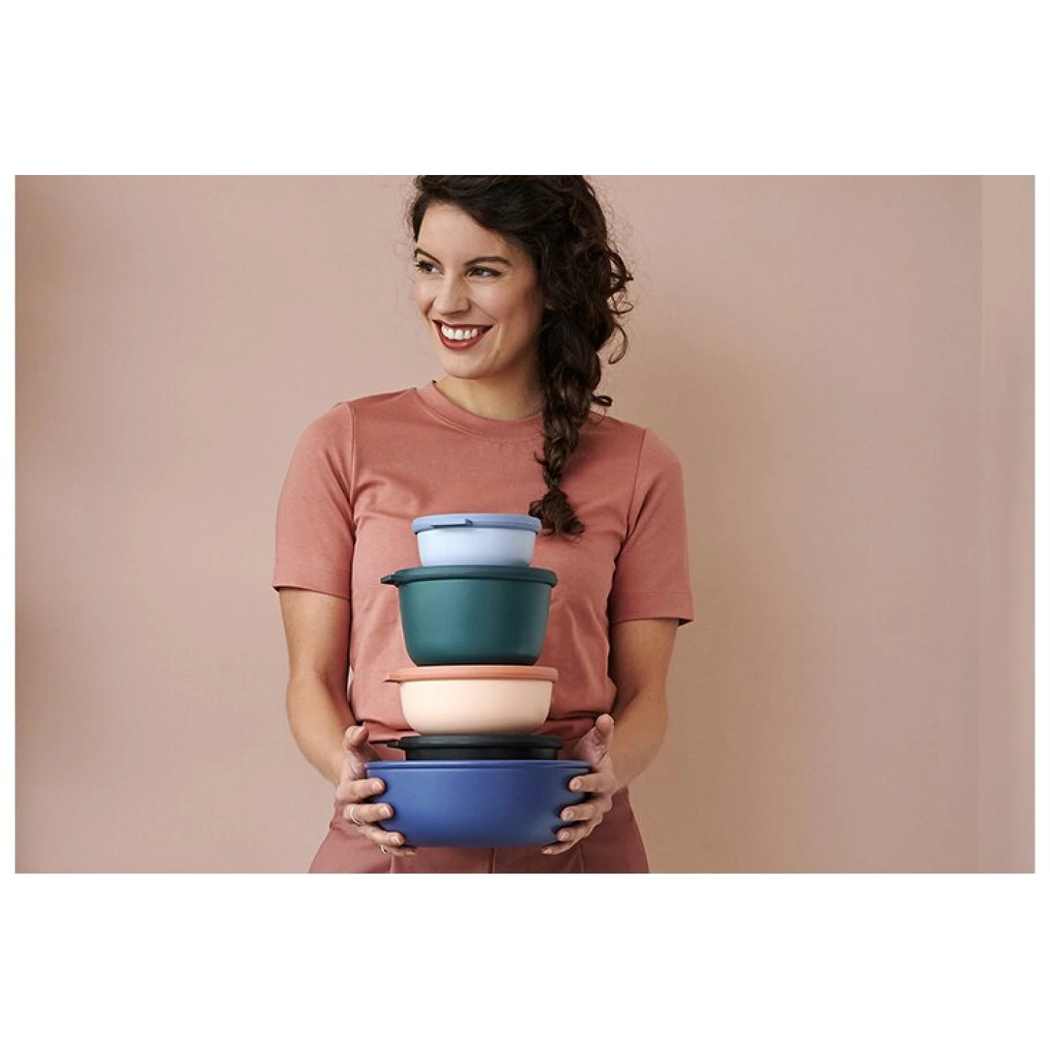 Mepal Cirqula Multikom 1 L Nordic Black 4 Mepal Cirqula Multikom 1 L Nordic Black - Afbeelding 2