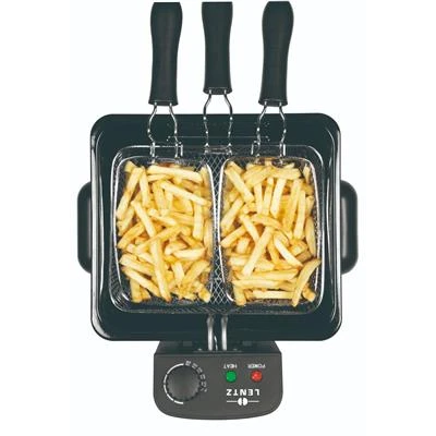 Lentz Dubbele Frituurpan 10210 5 Liter 5 Lentz Dubbele Frituurpan 10210 5 Liter - Afbeelding 3