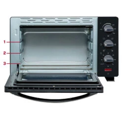 Inventum Oven OV207B 20 L 1380W Zwart 16 Inventum Oven OV207B 20 L 1380W Zwart -Winkel Voor Keukenapparatuur 210 2270 6 1 1